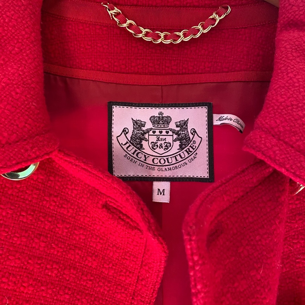 Juicey Couture Wool Pea Coat